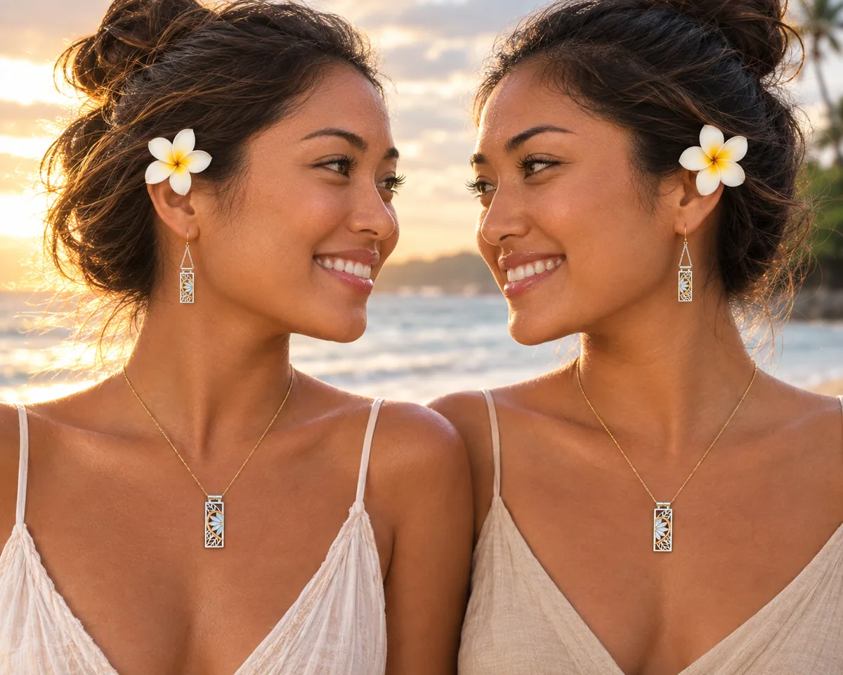 Naupaka worn