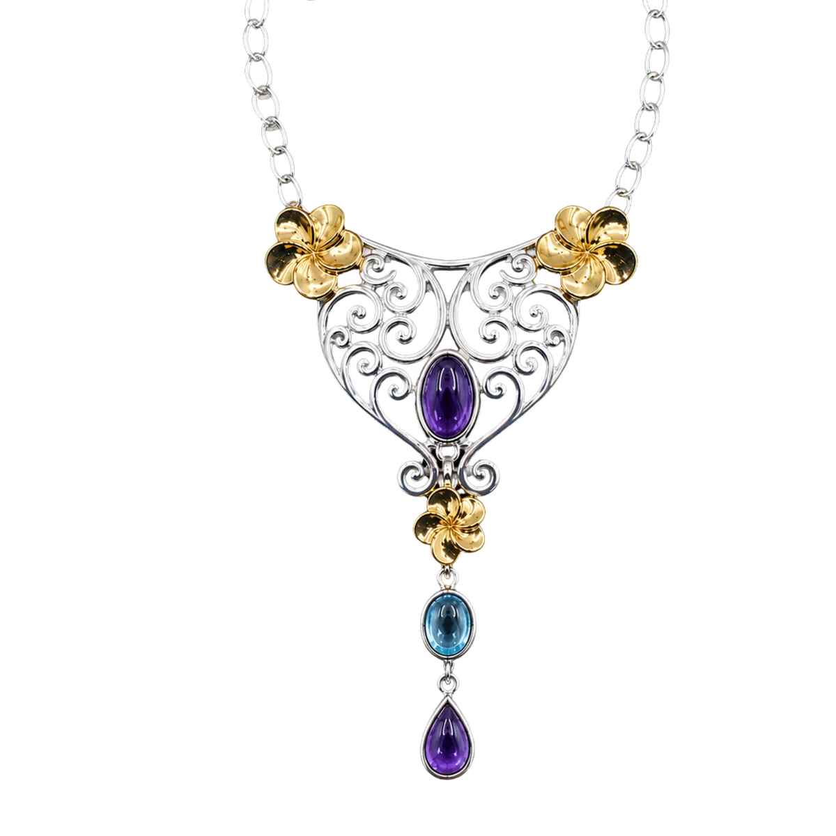 Plumeria, Necklace