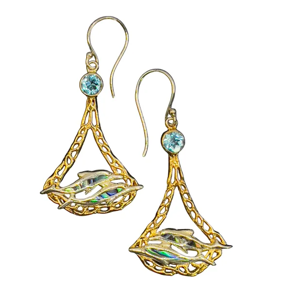 Earrings — as photographed