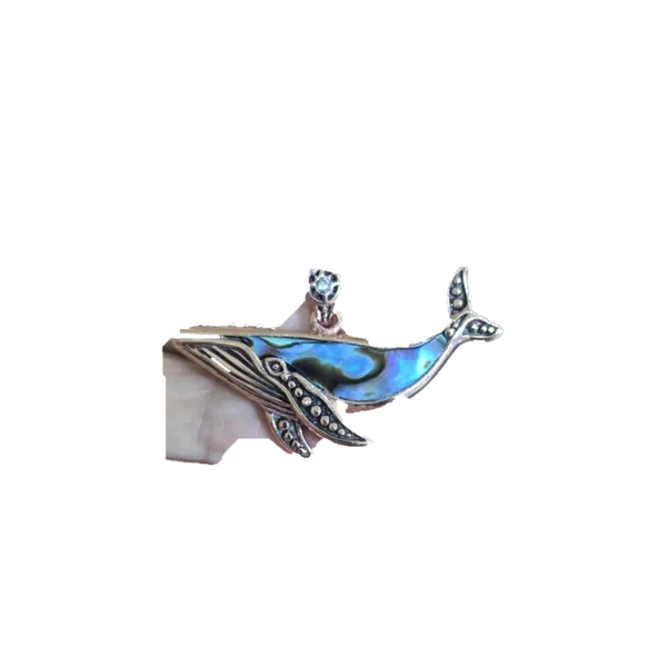 Earrings, abalone